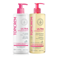 Topicrem 'Ultra-Moisturizing Body Routine' SkinCare Set - 2 Pieces