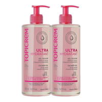 Topicrem 'Ultra-Moisturizing' Shower Gel - 500 ml, 2 Pieces