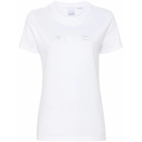 Pinko Women's 'Logo-Embroidered' T-Shirt