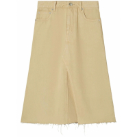 Tory Burch Women's 'Deconstructed Denim' Midi Skirt