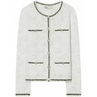 Tory Burch Cardigan 'Monogram Lace' pour Femmes