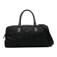 Versace Men's 'Barocco-Print Weekend' Top Handle Bag