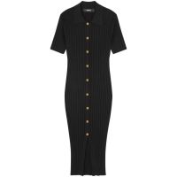 Versace Robe chemise 'Knitted Midi' pour Femmes