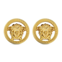 Versace Boucles d'oreilles 'Medusa Appliqué From The 1990S' pour Femmes