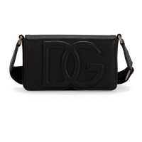 Dolce & Gabbana Sac à bandoulière 'Raised Logo Mini' pour Hommes