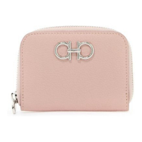 Salvatore Ferragamo Women's 'Zip Around Gancini' Wallet