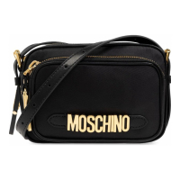 Moschino Women's 'Logo Plaque' Crossbody Bag