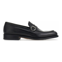 Salvatore Ferragamo Mocassins 'Gancini-Plaque' pour Hommes