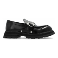 Alexander McQueen Men's 'Buckle-Detail' Loafers