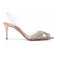 Aquazzura 'Gatsby Plexi' Pumps mit Fersenriemen für Damen