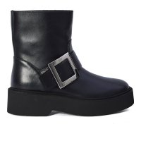 Roger Vivier 'Viv Rangers High Biker' Booties für Damen