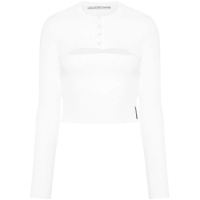 Alexander Wang 'Cut-Out' Oberteil & Strickjacke für Damen