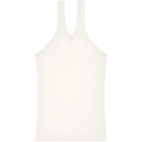 Courrèges Women's 'Logo-Embroidered Ribbed' Tank Top