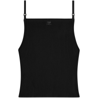 Courrèges Women's 'Logo-Embroidered Ribbed' Tank Top