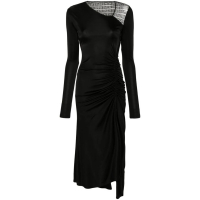 Givenchy Robe Midi '4G-Lace Asymmetric' pour Femmes