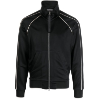 Tom Ford Veste 'Logo-Patch Zip-Up' pour Hommes