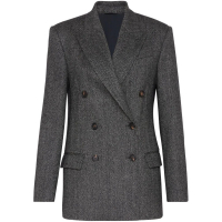 Brunello Cucinelli Blazer 'Herringbone' pour Femmes