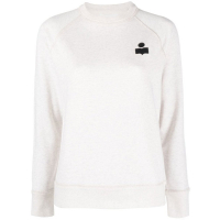 Isabel Marant Etoile Sweatshirt 'Milla Logo-Flocked' pour Femmes