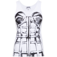 Jean Paul Gaultier Women's 'Cage Trompe L'Oeil' Sleeveless Top