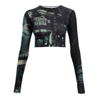 Jean Paul Gaultier Crop Top 'Pigalle Printed' pour Femmes