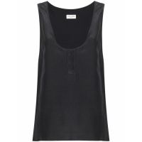 Saint Laurent 'Henley-Neck' Trägershirt für Damen