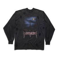 Balenciaga 'Paris Moon Double Front' Long-Sleeve T-Shirt