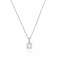 Le Diamantaire Women's 'Brillant Luciana 0,10' Necklace