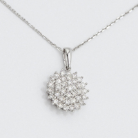 Le Diamantaire Pendentif sur chaine 'Floralia' pour Femmes