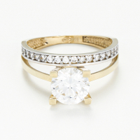 Oro Di Oro Women's 'Majestueuse' Ring