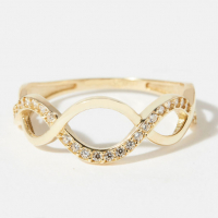 Oro Di Oro Women's 'Liens du Coeur' Ring