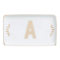 Bitossi 'Rectangular Letter A' Ablagefach - 10 x 16.5 cm