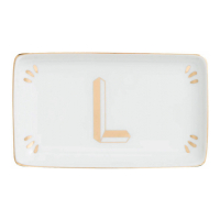 Bitossi 'Rectangular Letter 'L'' Ablagefach - 10 cm x 16.5 cm