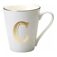 Bitossi 'Letter 'C'' Cup - 11 cm x 8.7 cm