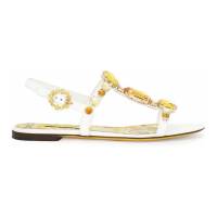 Dolce&Gabbana Women's 'Bianca' Flat Sandals