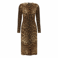 Dolce&Gabbana Women's 'Leopard' Midi Dress