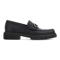 Ferragamo Men's 'Gancini-Buckle' Loafers