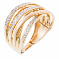 Maison de la Joaillerie Women's 'Méli Mélo Scintillant' Ring