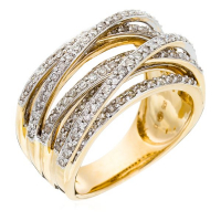 Maison de la Joaillerie Women's 'New Entrelacs Candides' Ring