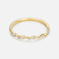 Maison de la Joaillerie Women's 'Eternelle Torsade' Ring