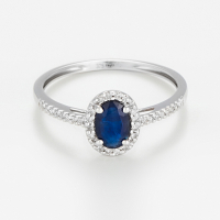 Maison de la Joaillerie Women's 'Royal Blue' Ring