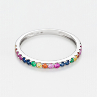 Maison de la Joaillerie Bague 'Colorful Love' pour Femmes