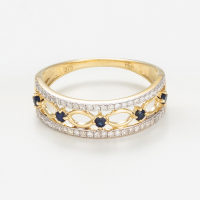 Maison de la Joaillerie Bague 'Crown' pour Femmes