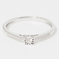 Maison de la Joaillerie 'Solitaire Antique' Ring für Damen