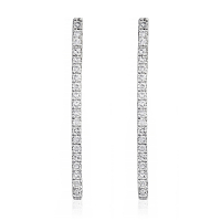 Maison de la Joaillerie Women's 'Straight Fall' Earrings