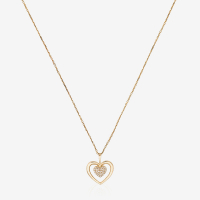 Maison de la Joaillerie Pendentif sur chaine 'Coeur Tendresse' pour Femmes