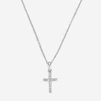 Maison de la Joaillerie Women's 'Croix Du Bonheur' Pendant with chain