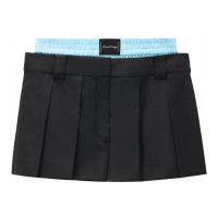 Alexander Wang Skort 'Layered Pleated' pour Femmes