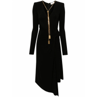 Elisabetta Franchi 'Detachable-Necklace' Midi Kleid für Damen