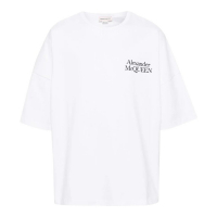 Alexander McQueen Men's 'Logo-Print' T-Shirt