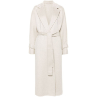 Brunello Cucinelli 'Belted Midi' Mantel für Damen